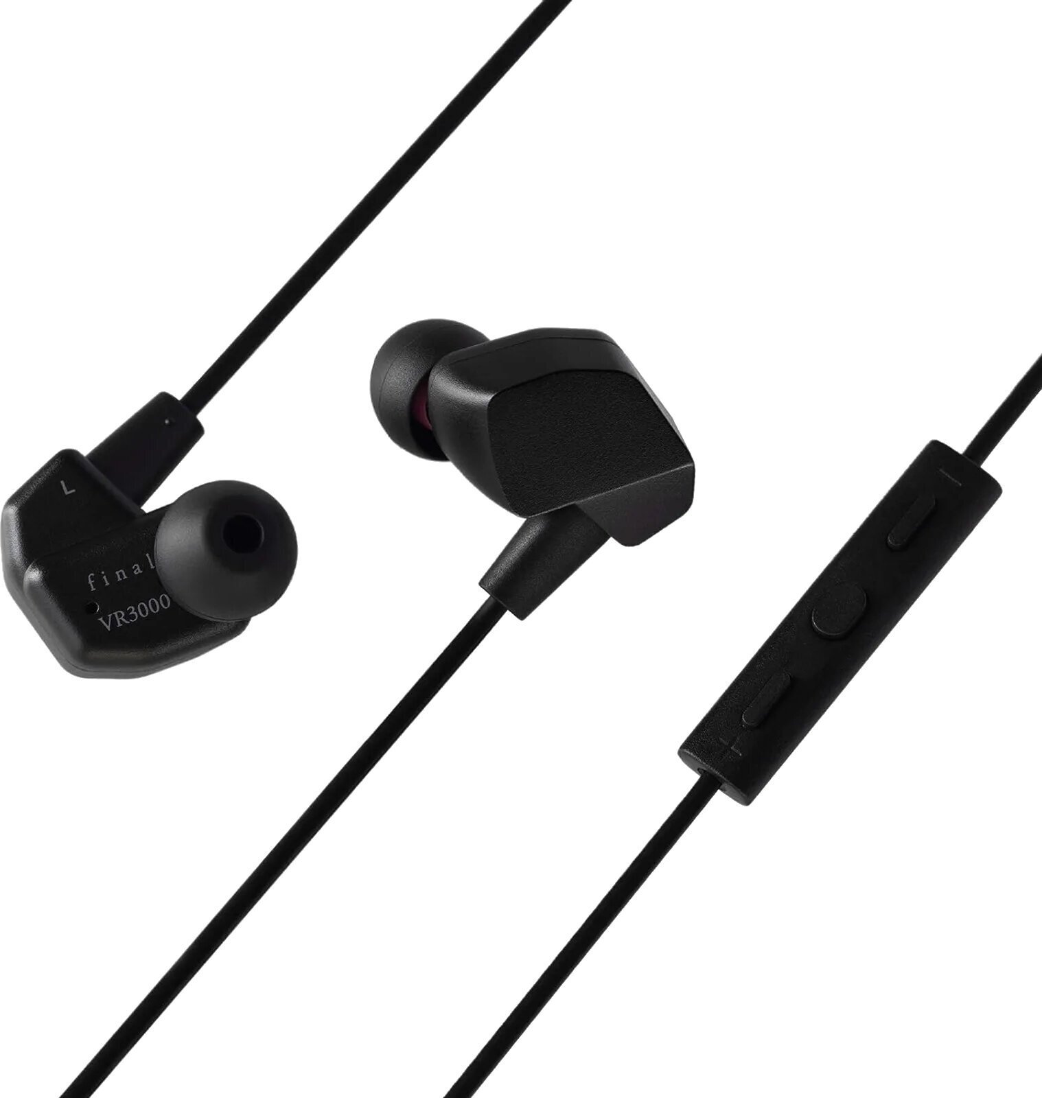 In-Ear Headphones Final Audio VR3000 Black In-Ear Headphones