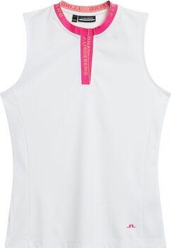 Polo-Shirt J.Lindeberg Leya Sleeveless Top White M - 1