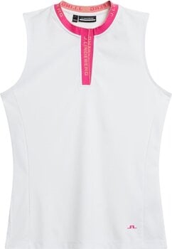 Koszulka Polo J.Lindeberg Leya Sleeveless Top White XL - 1