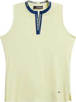Polo Shirt J.Lindeberg Leya Sleeveless Top Wax Yellow M Polo Shirt - 1