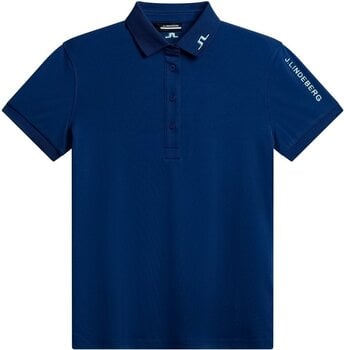 Camiseta polo J.Lindeberg Tour Tech Womens Polo Estate Blue L Camiseta polo - 1