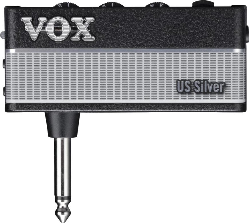 Hoofdtelefoon gitaarversterker Vox AmPlug 3 US Silver