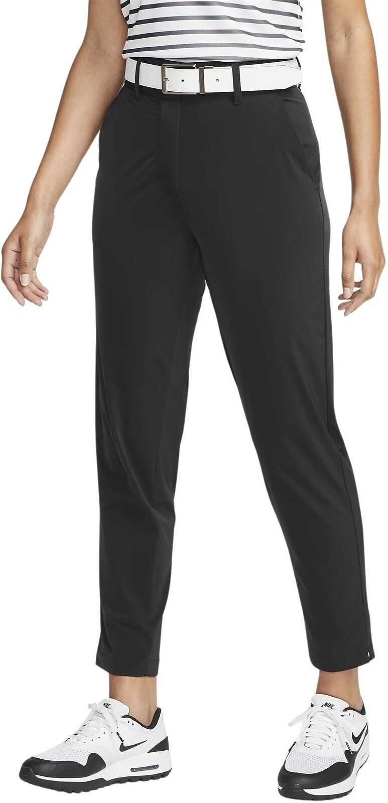 Pantalons Nike Dri-Fit Tour Womens Pants Black/White L