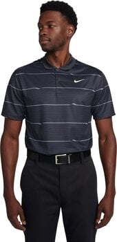 Polo košile Nike Dri-Fit Victory Ripple Mens Polo Black/Dark Smoke Grey/White L - 1
