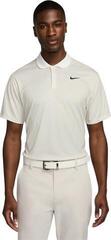 Polo košeľa Nike Dri-Fit Victory+ Mens Light Bone/Summit White/Black 2XL Polo košeľa