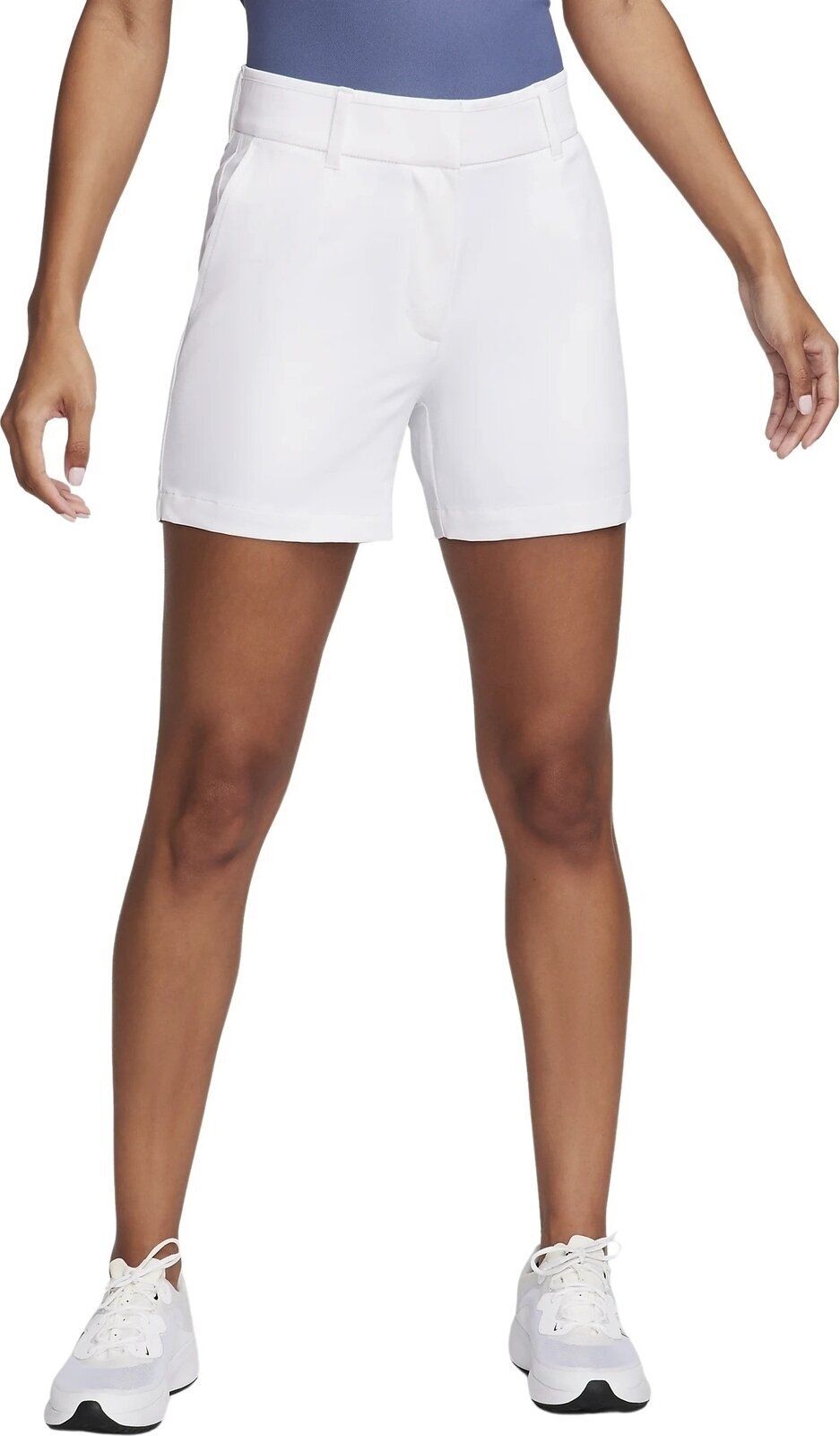 Sort Nike Dri-Fit Victory 5" Womens Shorts White/Black M