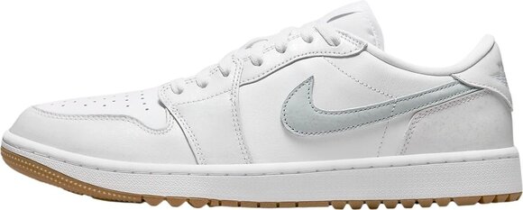 Pantofi de golf pentru bărbați Nike Air Jordan 1 Low G Golf Shoes White/Gum Medium Brown/Pure Platinum 44,5 - 1