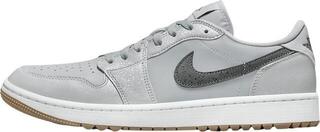 Pánské golfové boty Nike Air Jordan 1 Low G Wolf Grey/White/Gum Medium Brown/Iron Grey 42 Pánské golfové boty