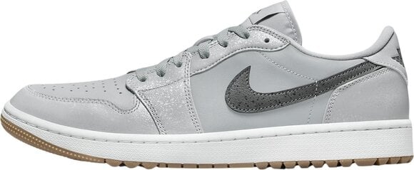 Мъжки голф обувки Nike Air Jordan 1 Low G Golf Shoes Wolf Grey/White/Gum Medium Brown/Iron Grey 42 - 1