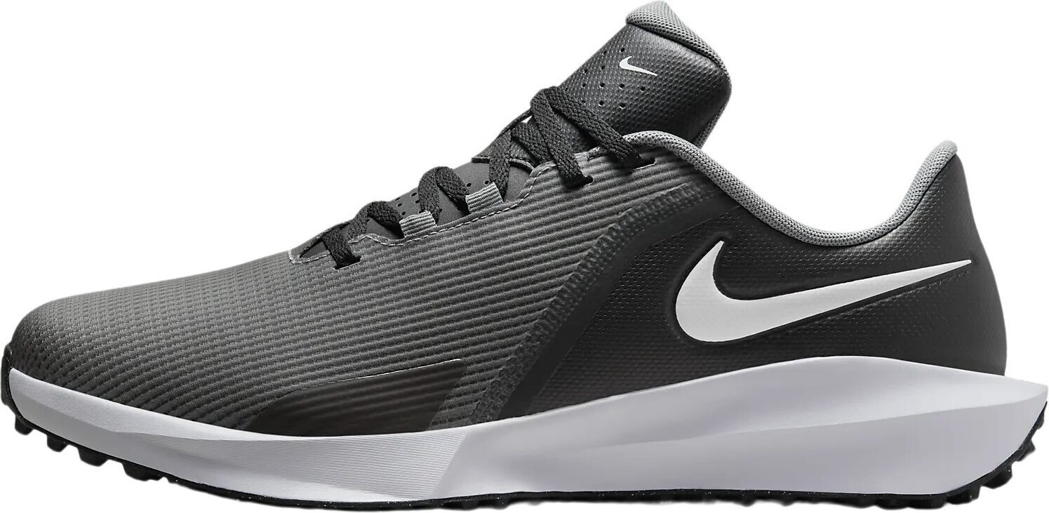 Chaussures de golf pour hommes Nike Infinity G '24 Unisex Golf Shoes Black/White/Smoke Grey 44
