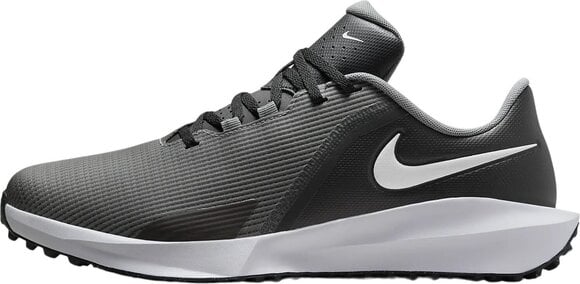 Chaussures de golf pour hommes Nike Infinity G '24 Unisex Golf Shoes Black/White/Smoke Grey 44 - 1