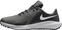 Męskie buty golfowe Nike Infinity G '24 Unisex Golf Shoes Black/White/Smoke Grey 44