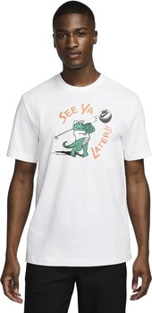 Риза за поло Nike Golf Mens T-Shirt бял L - 1