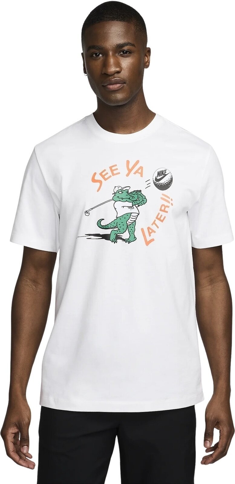 Pikétröja Nike Golf Mens T-Shirt Vit XL