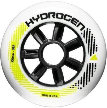 Náhradný diel pre kolieskové korčule Rollerblade Hydrogen Wheels 110/85A White 6 - 1