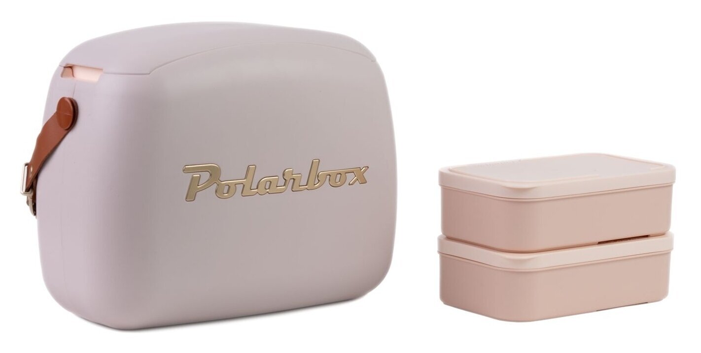 Polarbox Urban Retro Cooler Bag 6L Perla Gold