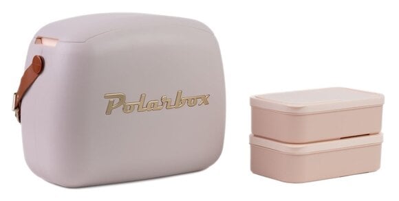 Køleskab til båd Polarbox Urban Retro Cooler Bag Perla Gold 6 L - 1