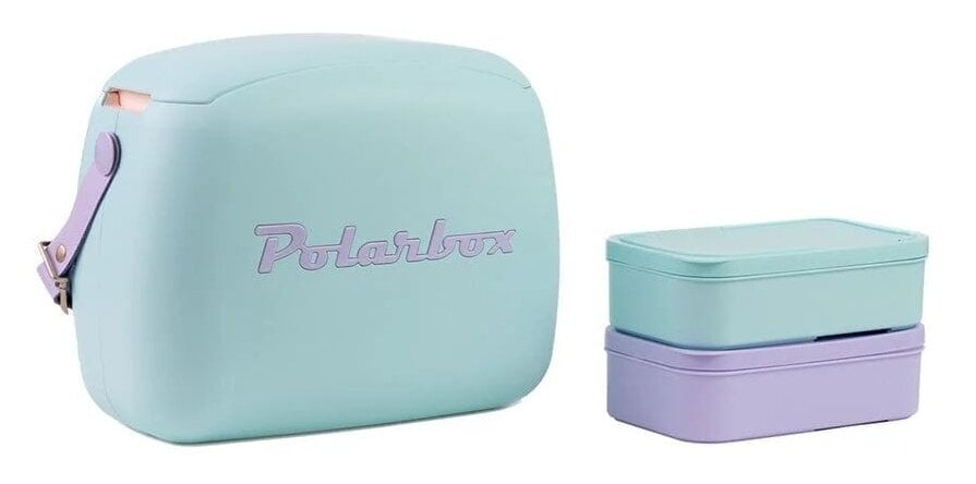 Prenosná chladnička Polarbox Summer Retro Cooler Bag 6L Pop Celeste Malva