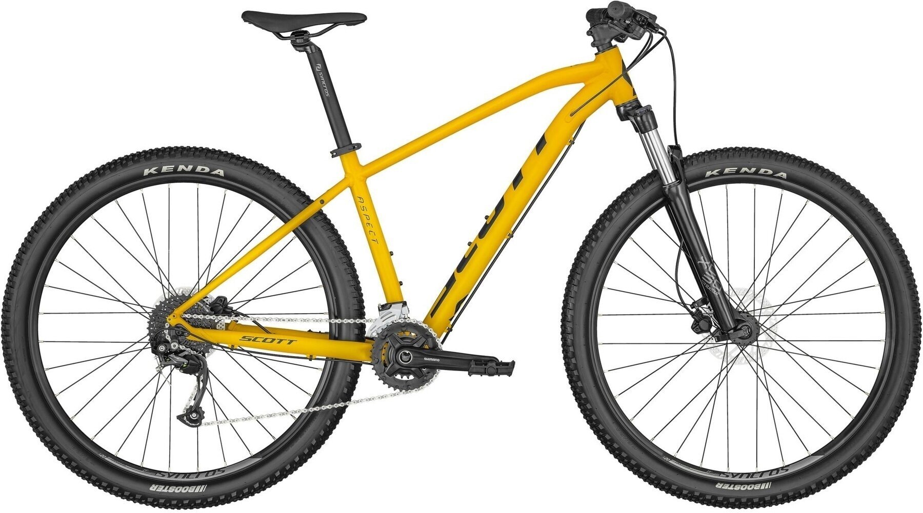 Vélo semi-rigides Scott Aspect 950 Shimano Altus RD-M2000 1x9 Yellow L