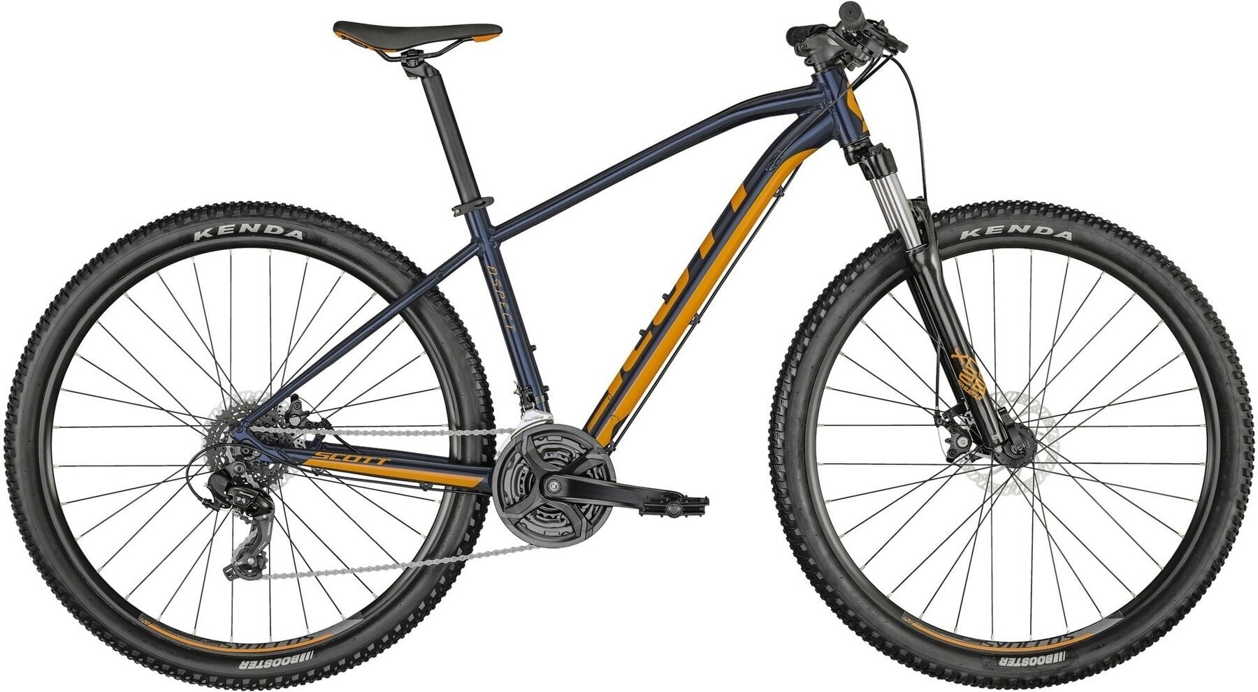 Hardtail Bike Scott Aspect 970 Shimano Tourney RD-TY300 3x7 Blue M