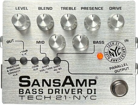 Efekt do gitary basowej Tech 21 SansAmp Bass Driver D.I. 30th Anniversary - 1