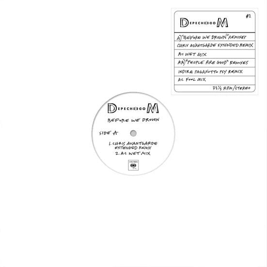 LP plošča Depeche Mode - Before We Drown / People Are Good (Limited Edition) (12" Vinyl)