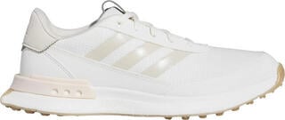 Dámske golfové boty Adidas S2G Spikeless 24 White/Wonder Quartz/Aluminium
