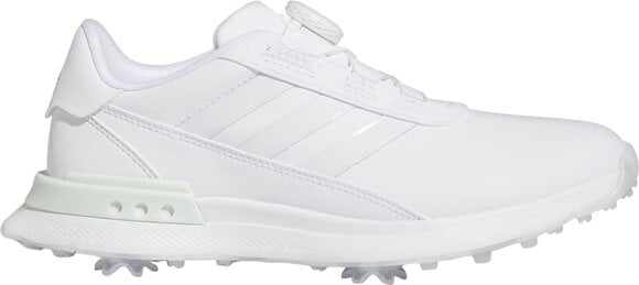 Chaussures de golf pour femmes Adidas S2G BOA 24 Womens Golf Shoes White/Cloud White/Crystal Jade 37 1/3 - 1