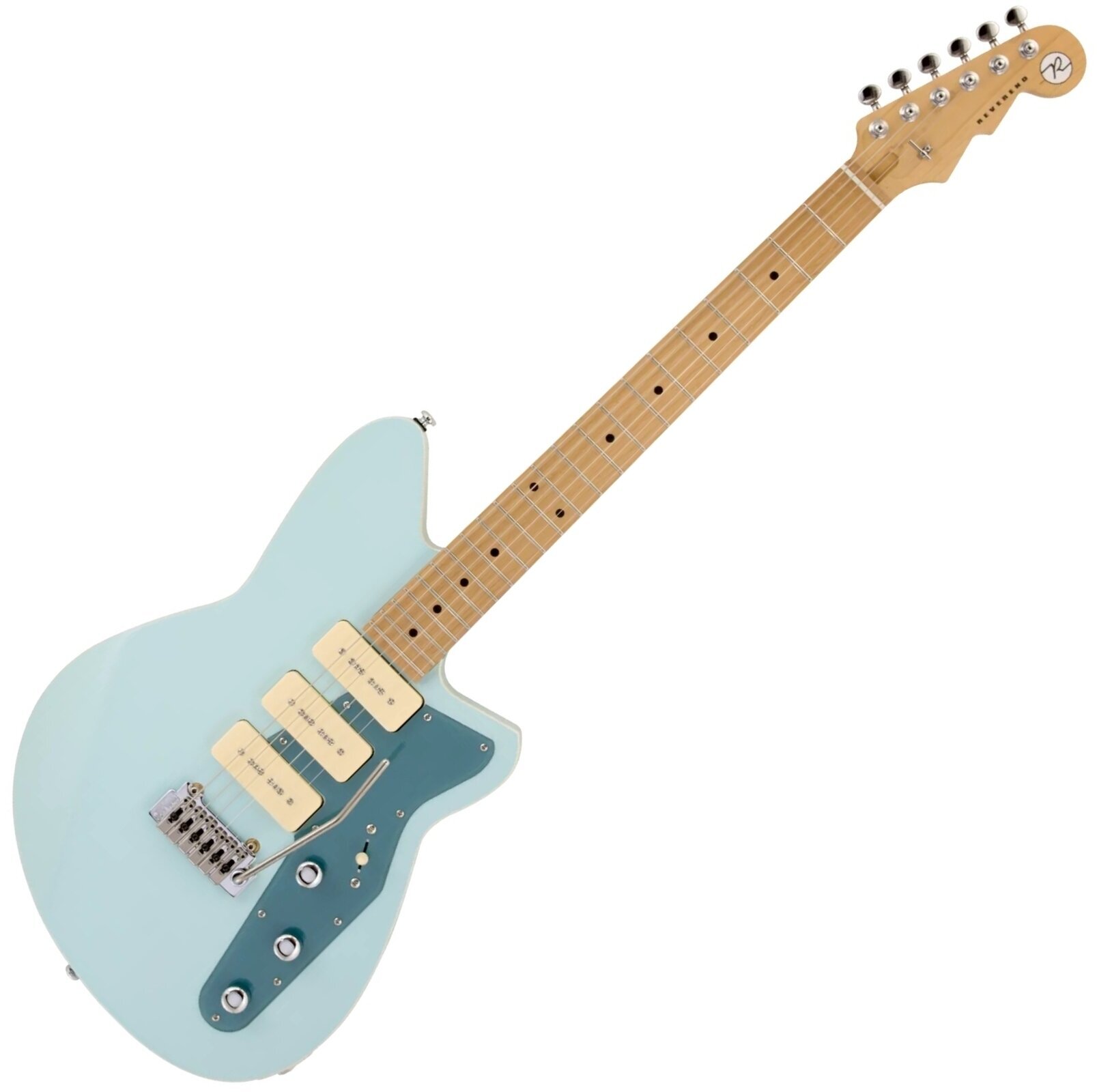 Electric guitar Reverend Guitars Jetstream 390 W 2024 Chronic Blue