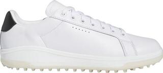 Férfi golfcipők Adidas Go-To Spikeless 2.0 White/Core Black/Aluminium
