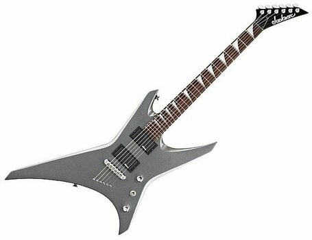 Electric guitar Jackson Warrior WRXMG RW Quicksilver with Black Bevels - 1