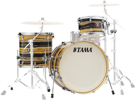 Akustik-Drumset Tama CK32RZS-NET Natural Ebony Tiger Wrap - 1