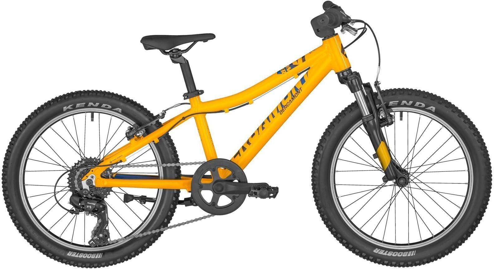 Bicicletta per bambini Bergamont Bergamonster 20 Boy Sunny Orange Shiny Bicicletta per bambini