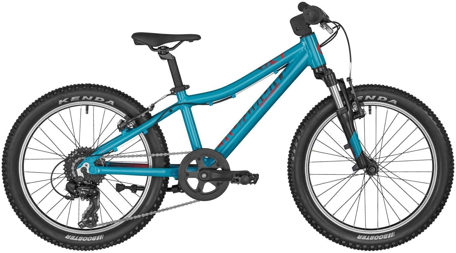 Bergamont Bergamonster 20 Girl Caribbean Blue Shiny Detský bicykel
