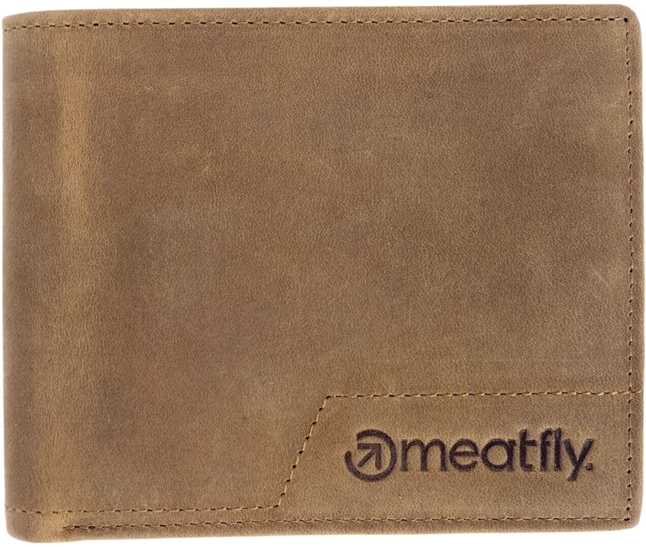Portafoglio, borsa a tracolla Meatfly Eliot Premium Leather Wallet Quercia Portafoglio