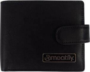 Portemonnee, crossbodytas Meatfly Nathan Premium Leather Wallet Black