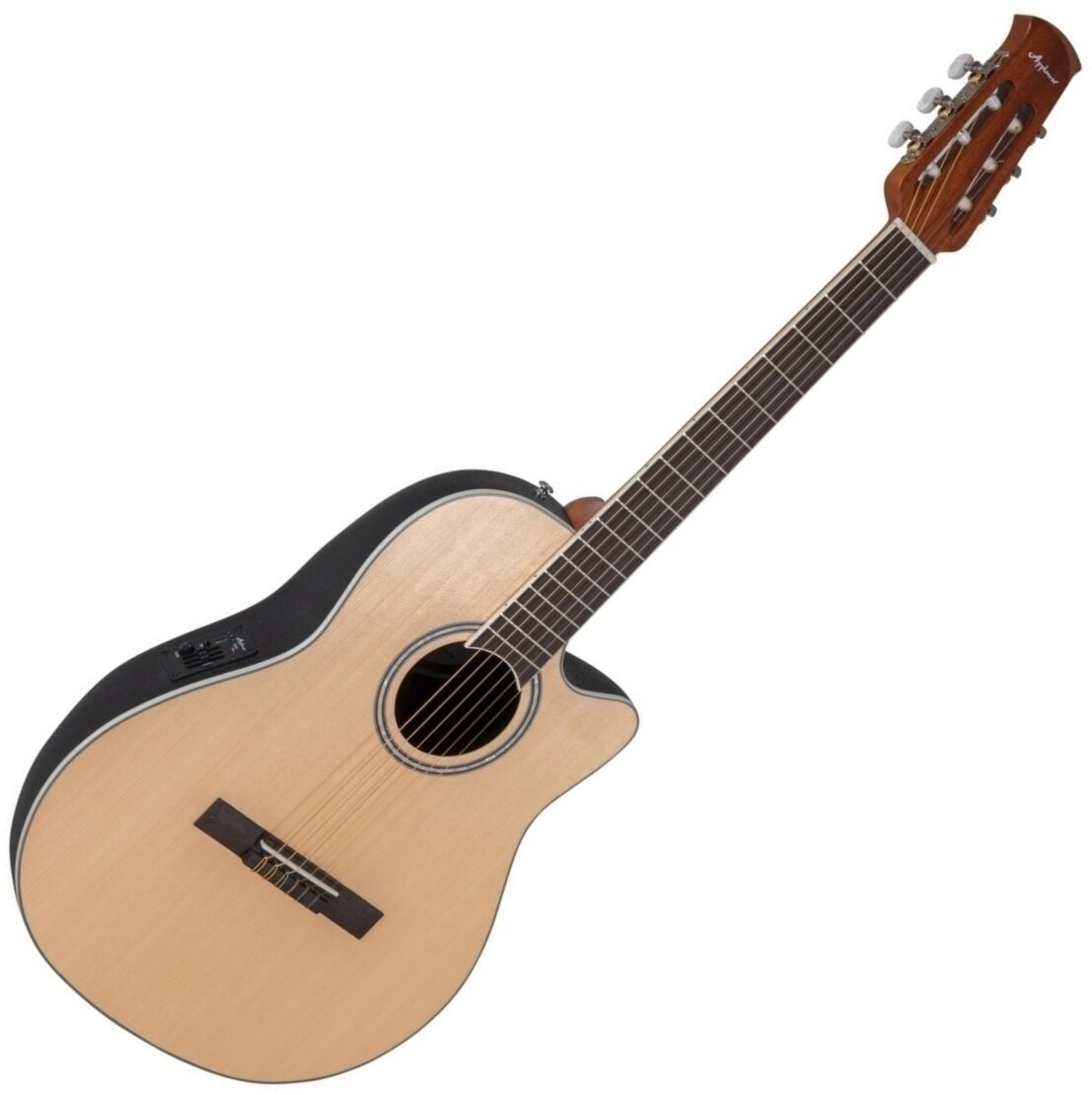 Classical Guitar with Preamp Applause AB24CS-4S Natural