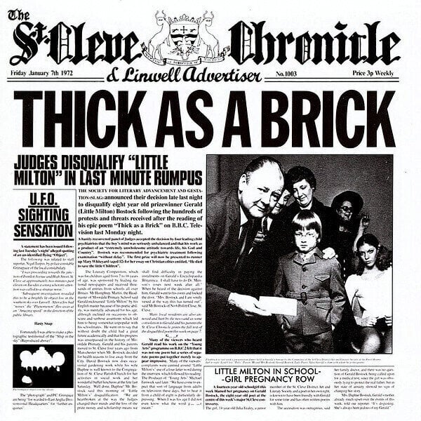 Music CD Jethro Tull - Thick As A Brick (Remixed) (CD)