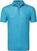 Polo Shirt Footjoy Octagon Print Lisle Blue Sky XL