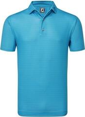 Polo trøje Footjoy Octagon Print Lisle Blue Sky 2XL Polo trøje