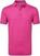 Chemise polo Footjoy Printed Floral Lisle Berry M