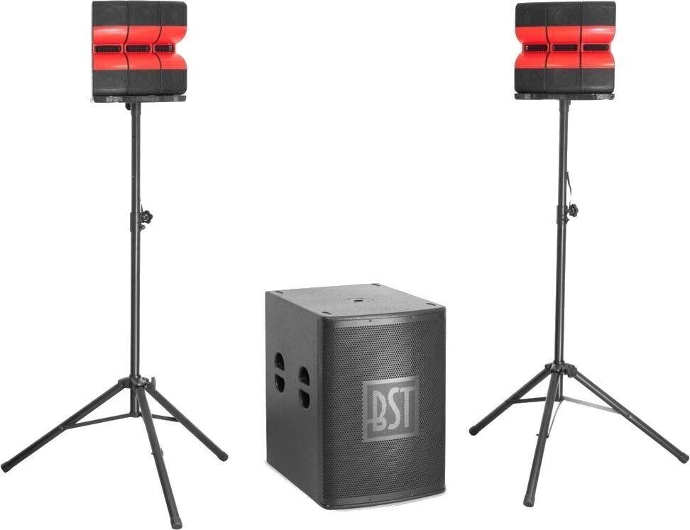 Draagbaar PA-geluidssysteem BST BST55-2.1 Draagbaar PA-geluidssysteem