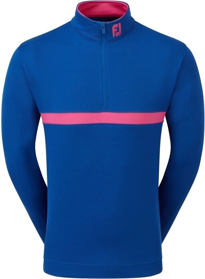 Hættetrøje/Sweater Footjoy Inset Stripe Chill-Out Deep Blue M