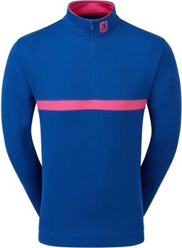 Hoodie/Sweater Footjoy Inset Stripe Chill-Out Deep Blue M - 1