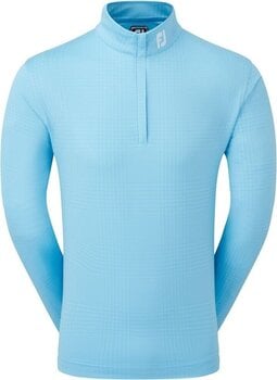 Bluza z kapturem/Sweter Footjoy Glen Plaid Print Chill-Out Blue Sky M - 1