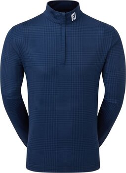 Bluza z kapturem/Sweter Footjoy Glen Plaid Print Chill-Out Navy L - 1