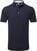 Polo Shirt Footjoy Stretch Dot Print Lisle Navy/White L