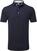 Polo Shirt Footjoy Stretch Dot Print Lisle Navy/White M