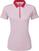 Camiseta polo Footjoy Colour Block Lisle Pink/Red L