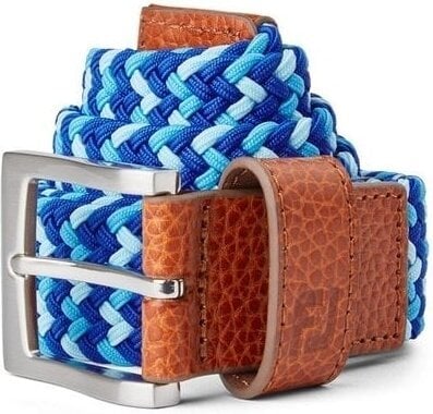 Belt Footjoy Braided Belt Deep Blue/Blue Sky/Ocean Regular